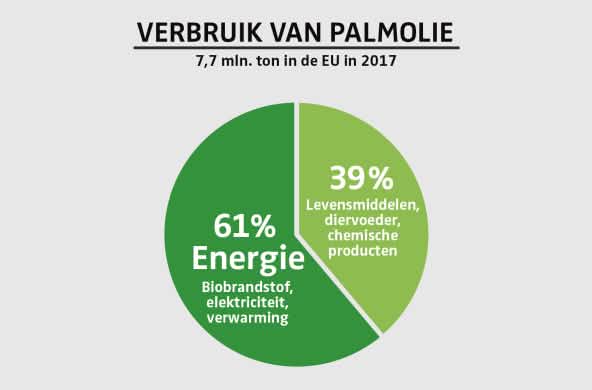 VERBRUIK VAN PALMOLIE IN 2017