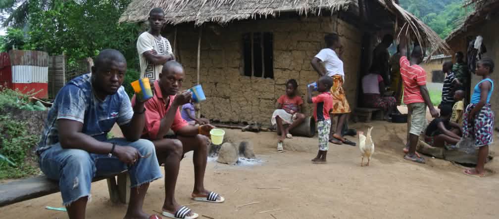 Dorp in Liberia